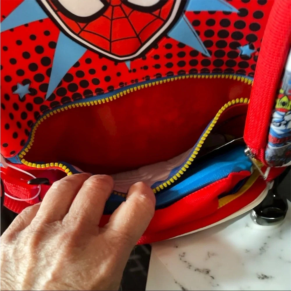 Boys Spiderman 17” Backpack Set - Picture 8 of 8